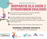Wsparcie dla osób dorosłych z syndromem DDA/DDD w Wawerskim Ośrodku Wsparcia