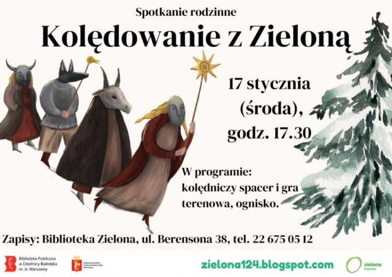 Kolędowanie z Zieloną - zabawa na Białołęce - City Media