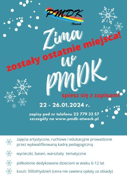 Akcja Zima 2024 w PMDK w Otwocku - City Media