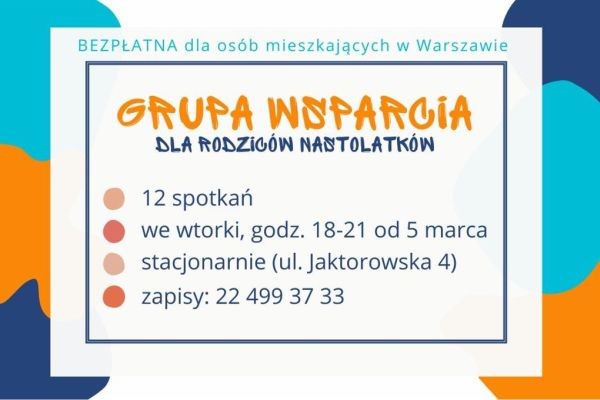 Wsparcie dla rodziców nastolatków na Woli - City Media