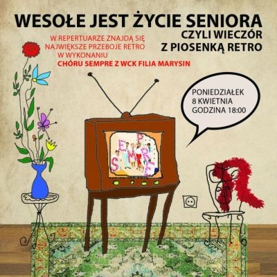 Wesołe jest życie seniora z piosenką retro - koncert w Wawrze - City Media