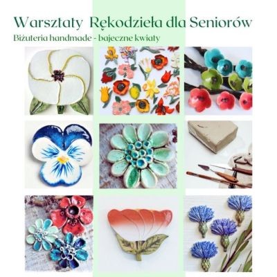 Biżuteria handmade - bajeczne kwiaty - warsztaty w Wawrze - City Media