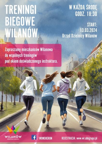 Treningi biegowe w Wilanowie - City Media