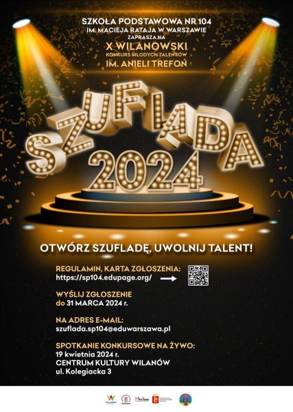 Szuflada 2024 - X Wilanowski Konkurs Młodych Talentów