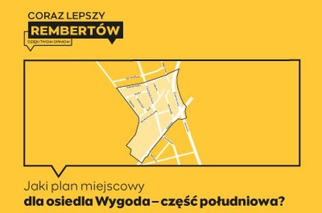 Plan zagospodarowania osiedla Wygoda w Rembertowie