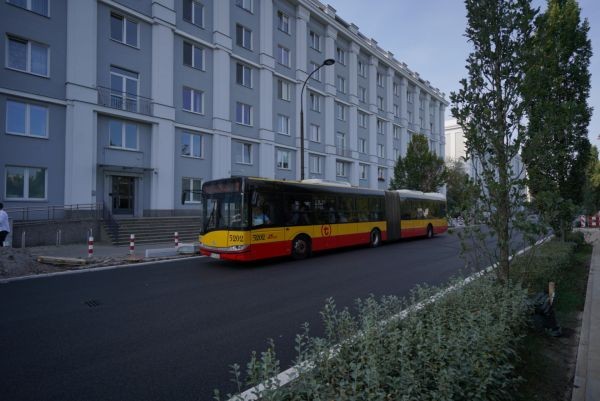 Ulica Odyńca na Mokotowie już przejezdna