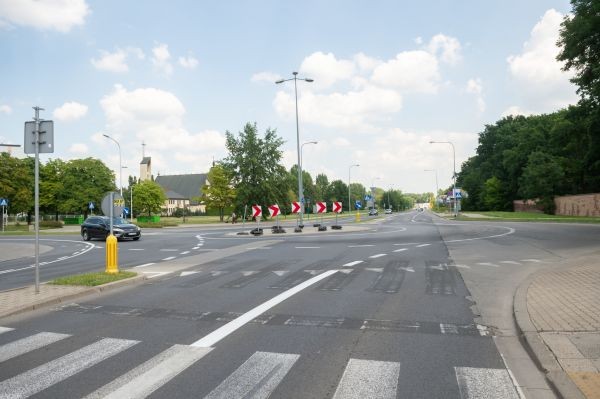 Przebudowa ronda na ulicy Chodeckiej na Targówku