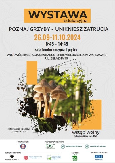 Poznaj Grzyby - Unikniesz Zatrucia - wystawa na Woli - City Media