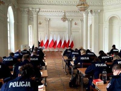 Drużyna policjantów z Otwocka laureatem elimancji konkursu