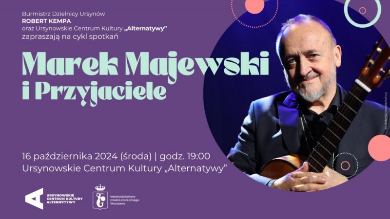 Marek Majewski i przyjaciele - koncert na Ursynowie - City Media