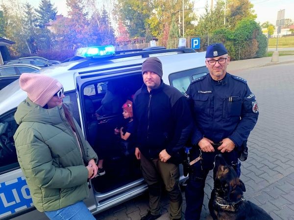 7-latek z Białołęki odnaleziony policjantów