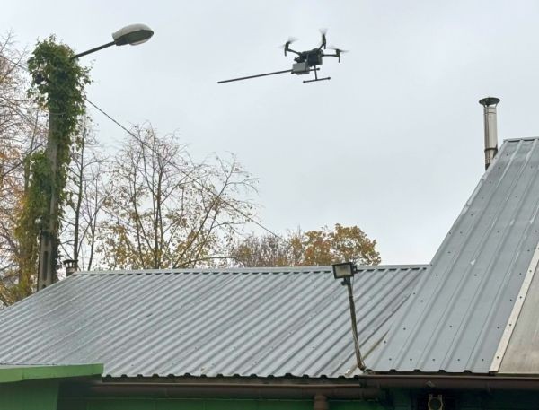 Dron wykrył kopciucha na Targówku