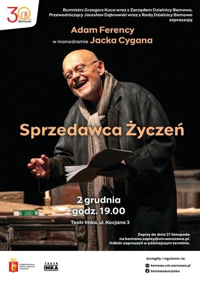 Sprzedawca życzeń - spektakl teatralny na Bemowie - City Media