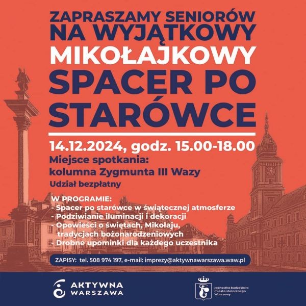 Mikołajkowy spacer po Starówce w Śródmieściu - City Media