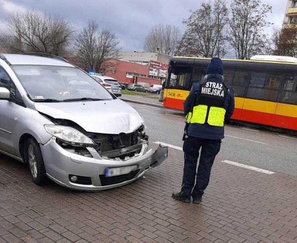 Wypadek na Targówku