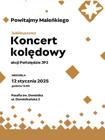 Powitajmy Maleńkiego - koncert kolęd na Mokotowie - City Media