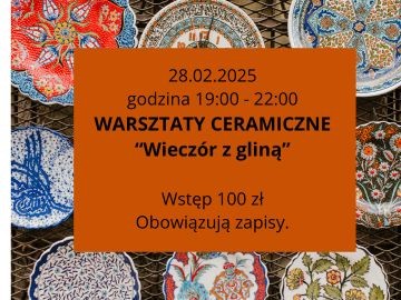 Wieczór z gliną - warsztaty ceramiczne w Wawrze - City Media