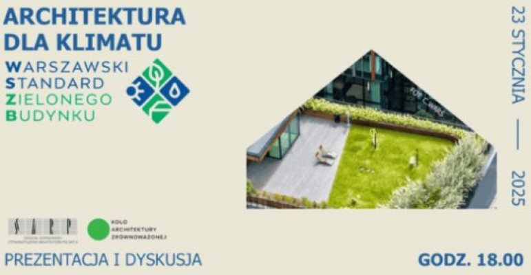 Architektura dla klimatu - wykład w Śródmieściu - City Media