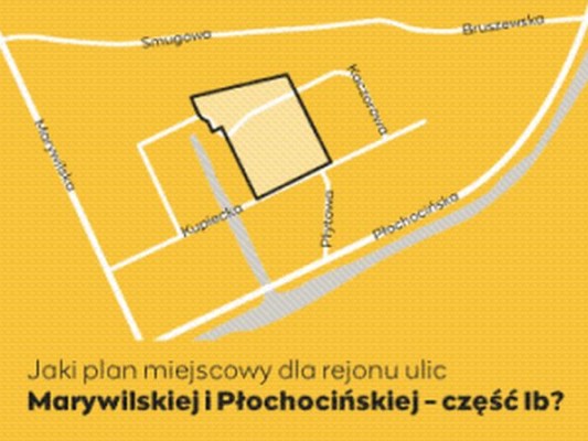 Plan miejscowy dla ulic Marywilskiej i Płochocińskiej na Białołęce - City Media